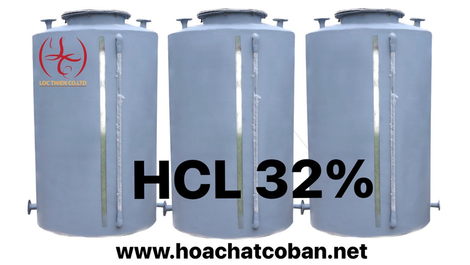 Hóa chất Axit Clohidric (HCL 32%)  
